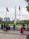 Maha Bandula Park, Yangon, Myanmar Royalty Free Stock Photo