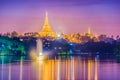 Yangon, Myanmar Pagoda Royalty Free Stock Photo