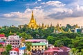 Yangon, Myanmar Pagoda Royalty Free Stock Photo