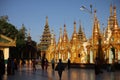 Shwe Dagon Pagoda, Yangon, Myanmar.