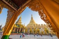 Shwe Dagon Pagoda, Yangon, Myanmar.