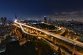 Yangpu Bridge, Shanghai Royalty Free Stock Photo