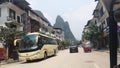 Yangshuo Guilin Chinese city village architecture landscape culture river lake