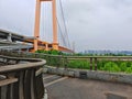 yangtze river bridge Royalty Free Stock Photo