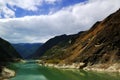 Yangtze River upstream scenery Royalty Free Stock Photo