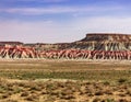 Yangykala Canyon in the Balkan region, Turkmenistan. Also known as Fiery Fortress and Crocodile\'s Mouth.