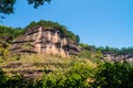 Yangyuanshi of danxia mountain Royalty Free Stock Photo