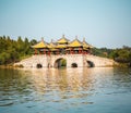 Yangzhou five pavilion bridge