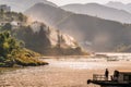Yangzi river (Long river) in China Royalty Free Stock Photo