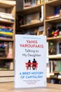 Yanis Varoufakis\'s Talking To My Daughter About the Economy: A Brief History of Capitalism book in the bookshop.