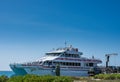 Yankee Freedom Ferry With Blue Sky Royalty Free Stock Photo