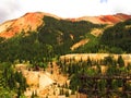 Yankee Girl Mine Scenic View, Historic Mining Area in Colorado
