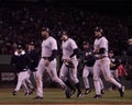 Yankees win Game 5 of 2003 ALCS. Royalty Free Stock Photo