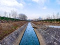 City Park in spring, Yannan Park in the southern suburb of Xi`an, Shaanxi Province, China