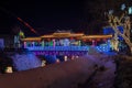 Yanqing Longqing Gorge Ice and Snow Festival in Yanqing District in Beijing