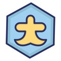 Yantra Isolated Vector Icon which can easily modify or edit