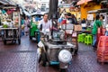 Ã Â¹â¹Ã Â¹â¡Hawker Stall Moving in Old Market of Yaowarat