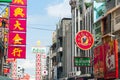 Yaowarat Road , Bangkok's Chinatown , Thailand Royalty Free Stock Photo