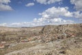 Yaprakhisar village in Cappadocia Royalty Free Stock Photo