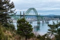 Yaquina Bay Bridge in Oregon