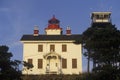 Yaquina Bay Lighthouse in Newport, OR Royalty Free Stock Photo