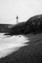 Yaquina Head Lighthouse from the beach