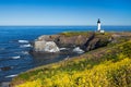 Yaquina Head Lighthouse, Oregon, USA Royalty Free Stock Photo