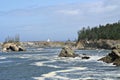 Yaquina Lighthouse, Oregon coast Royalty Free Stock Photo