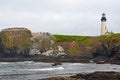 Yaquina lighthouse Oregon USA Royalty Free Stock Photo