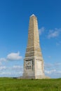 Yarborough Monument Isle of Wight on Culver Down Royalty Free Stock Photo