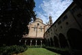 Yard of the Basilica di Sant Antonio in Padova, Veneto, Italy Royalty Free Stock Photo