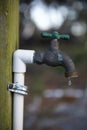 yard spigot Royalty Free Stock Photo