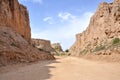 Yardang Landform Royalty Free Stock Photo