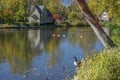 Yardley, PA: The Old Library by Lake Afton