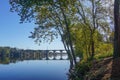 Yardley, PA: Stone Bridge on the Delaware River