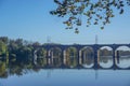 Yardley, PA: Stone Bridge on the Delaware River