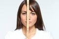 Yardstick Royalty Free Stock Photo