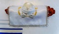 Yarmulke, a Jewish head covering Bar Mitzhvah jewish religious symbol challah