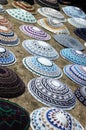 Yarmulkes at Jerusalem market,Israel