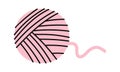 Yarn cat toy hand drawn Royalty Free Stock Photo