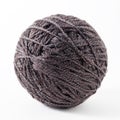 Yarn of wool on white background