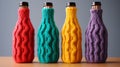 Yarn-wrapped bottle opener