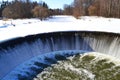 Yaropolets near Volokolamsk Moscow Region , Russia. Old Yaropoletskaya water-power plant and Volokolamskiy waterfall. The first