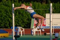 Yaroslav Rybakov high jump Royalty Free Stock Photo