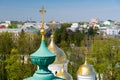 Yaroslavl aerial view. Golden ring of Russia Royalty Free Stock Photo