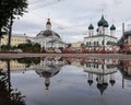 Yaroslavl. Freedom Street. Sretenskaya Church and The Church of the ascension