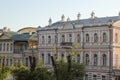 Yaroslavl. Historic buildings; 18th-19th century; Beautiful ceremonial buildings at sunset