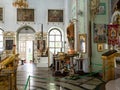 Indoor hall of Kazan Cathedral in Yaroslavl city