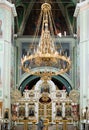 Interior of nave of Kazan Cathedral in Yaroslavl