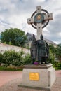 Monument to the leaders of the people`s militia of 1612 Kuzma Minin and Prince Dmitry Royalty Free Stock Photo